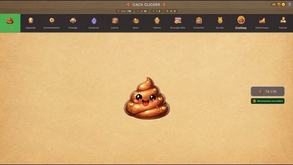 Caca Clicker screenshot 4