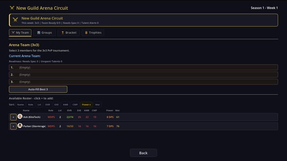 Mythic Manager screenshot 3