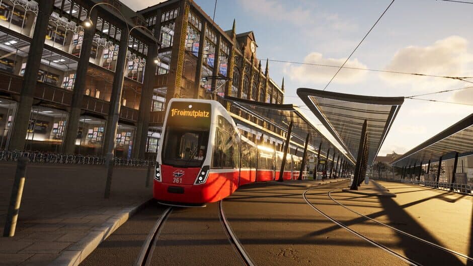 City Transport Simulator 2026: Tram DLC - Flexity Vienna screenshot 2