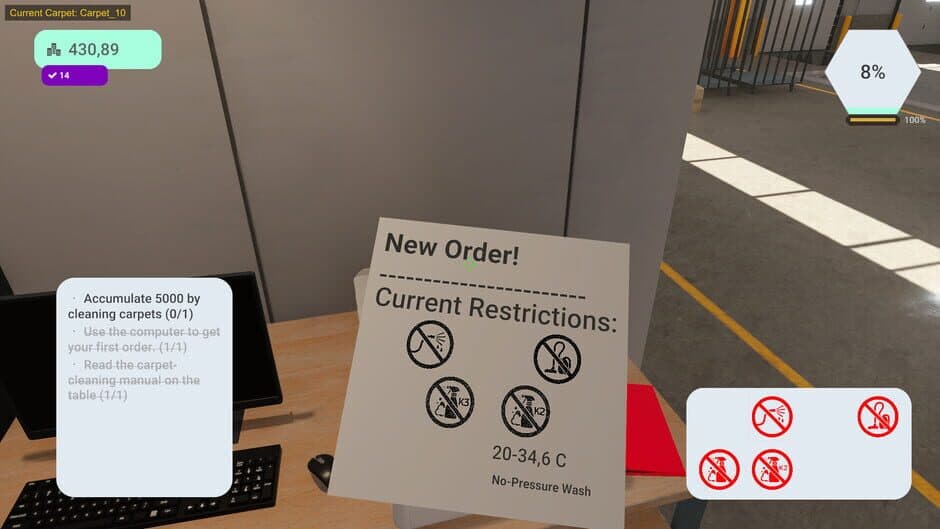 Carpet Cleaning Master screenshot 2
