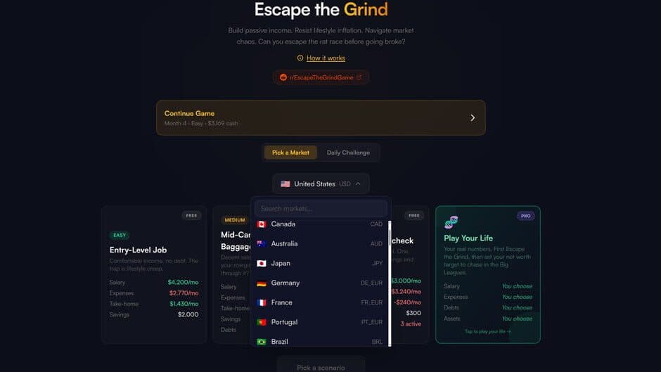 Escape the Grind screenshot 2