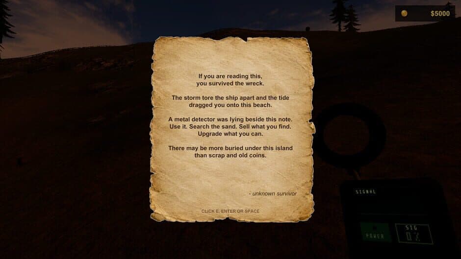 Metal Detector Island screenshot 1