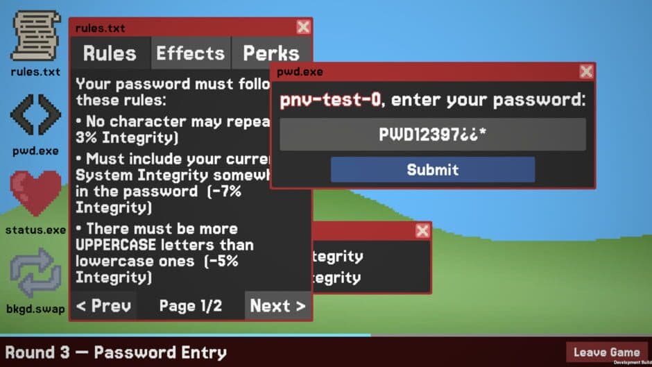 Password Not Valid screenshot 4