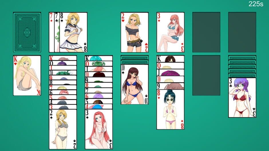 Anime Babes: Solitaire screenshot 4