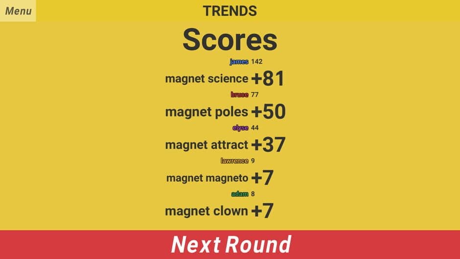 Trends screenshot 1