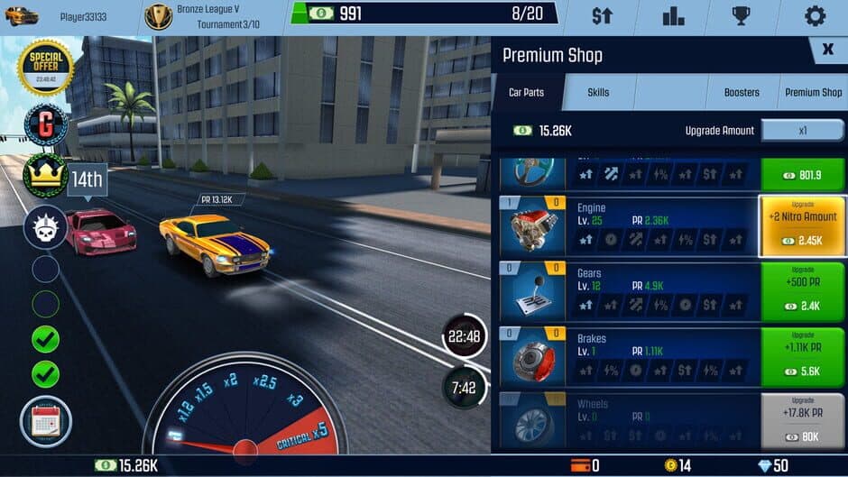 Idle Racing GO: Car Clicker Tycoon screenshot 2