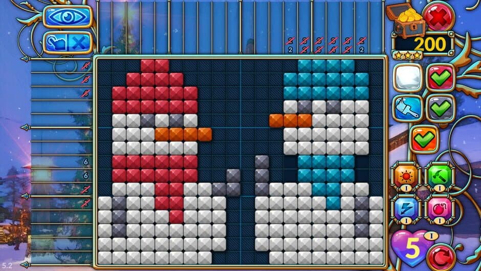 Travel Mosaics 6: Christmas Around the World screenshot 2