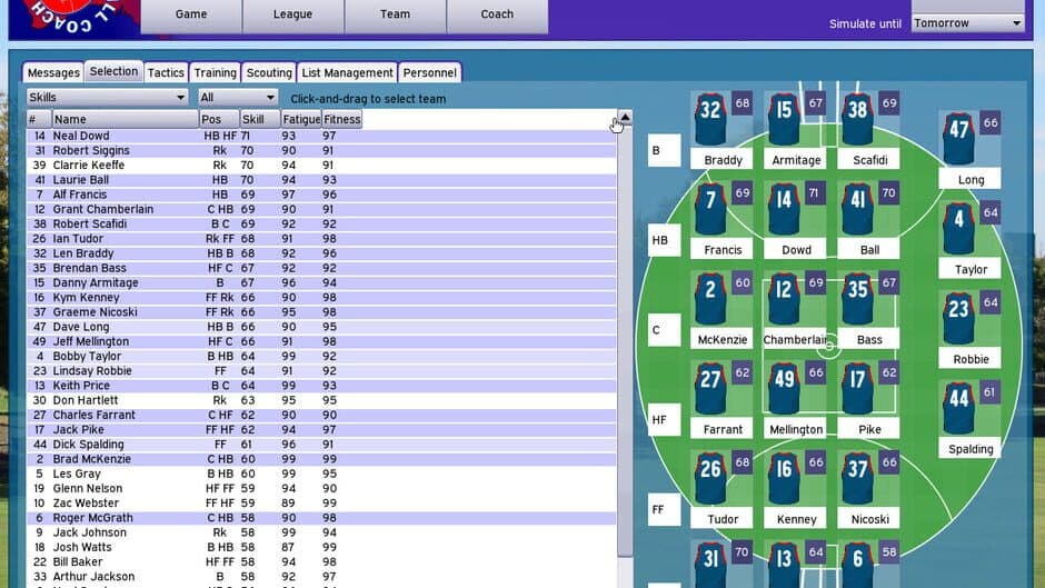 Australian Football Coach 2019 screenshot 2