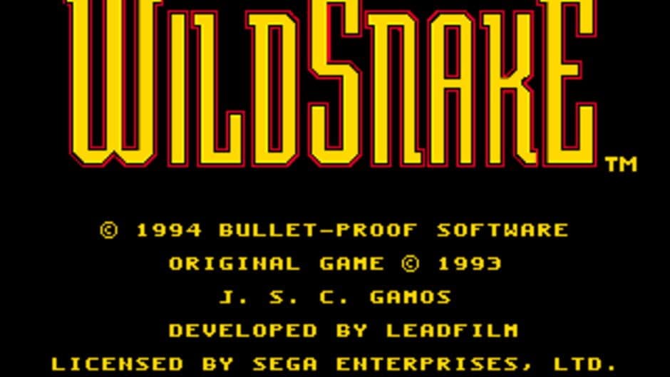 Wild Snake screenshot 1