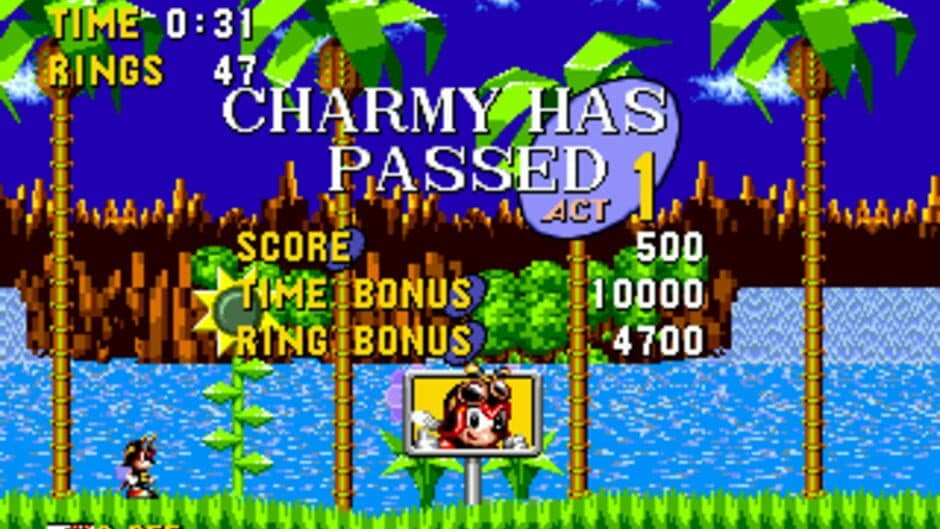 Charmy Bee in Sonic the Hedgehog screenshot 2