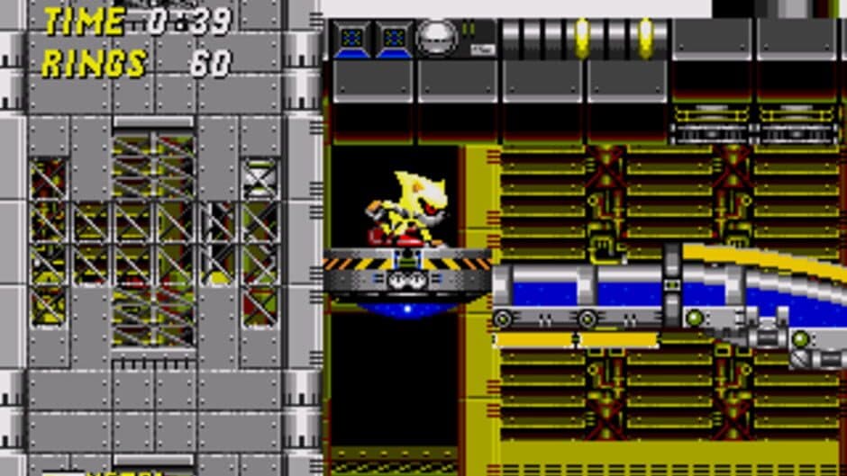Metal Sonic in Sonic the Hedgehog 2 screenshot 2