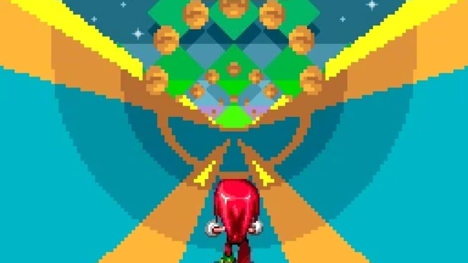 Knuckles the Echidna in Sonic the Hedgehog 2 screenshot 2