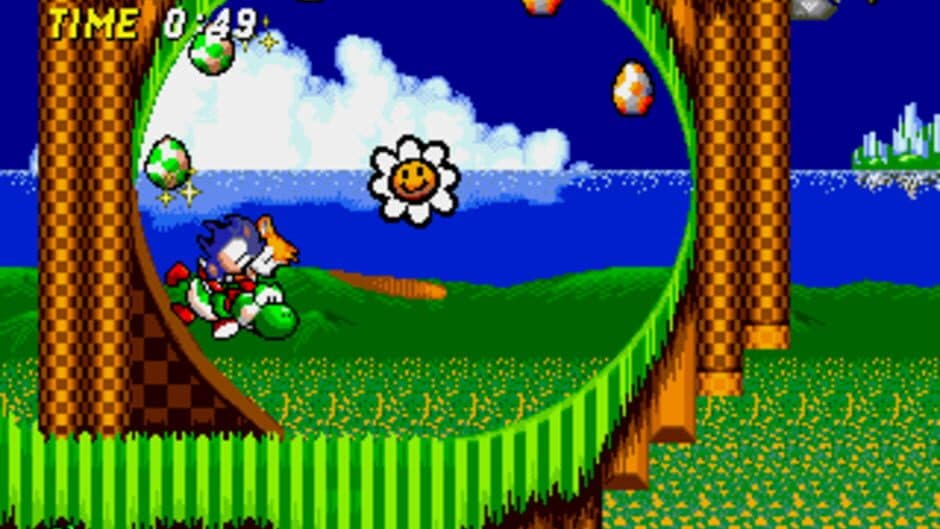 Yoshi in Sonic the Hedgehog 2 screenshot 1