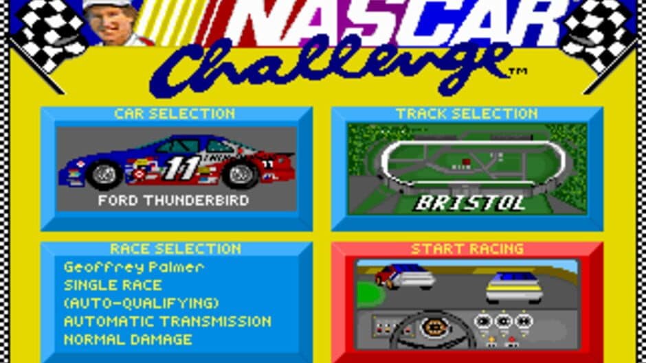Bill Elliott's NASCAR Challenge screenshot 2