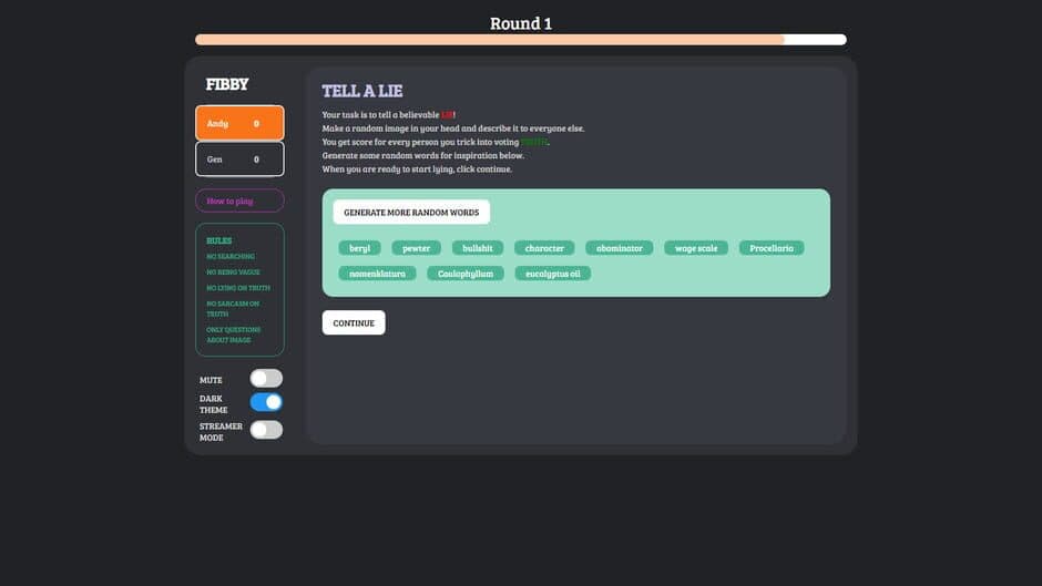 Fibby.io screenshot 2