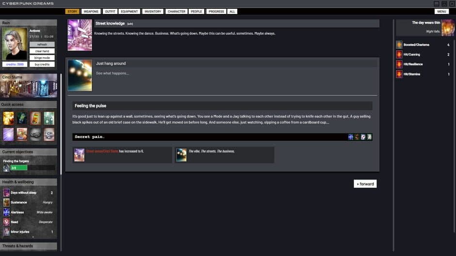 Cyberpunkdreams screenshot 1