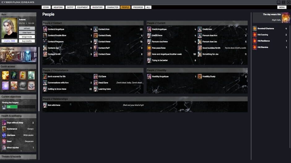 Cyberpunkdreams screenshot 2