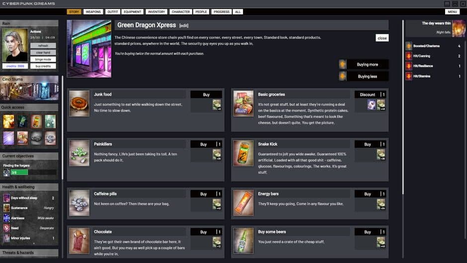 Cyberpunkdreams screenshot 4