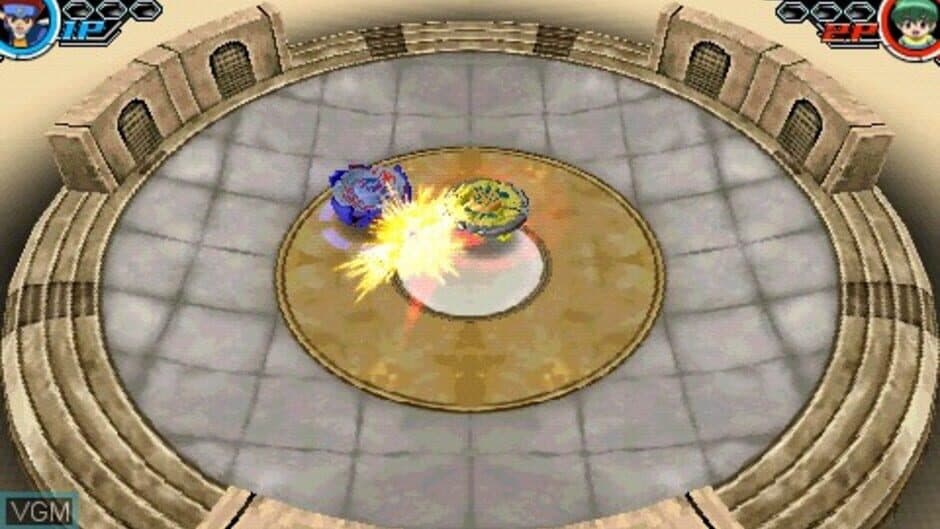 Metal Fight Beyblade Portable: Chouzetsu Tensei! Vulcan Horuseus screenshot 2