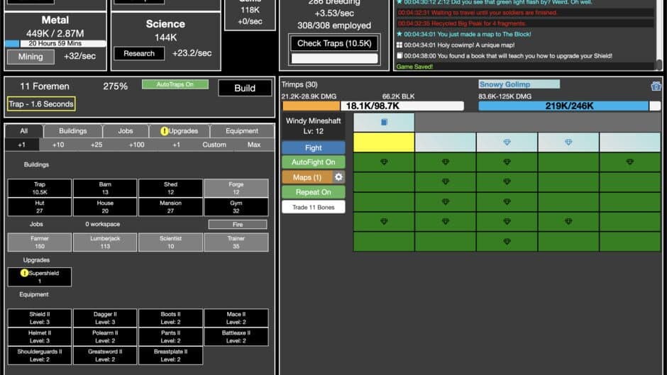 Trimps screenshot 1