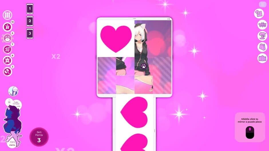 Mosaique Neko Waifus 3 screenshot 4