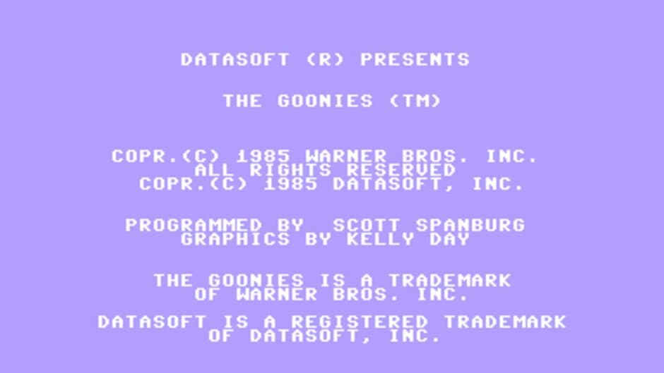The Goonies screenshot 1