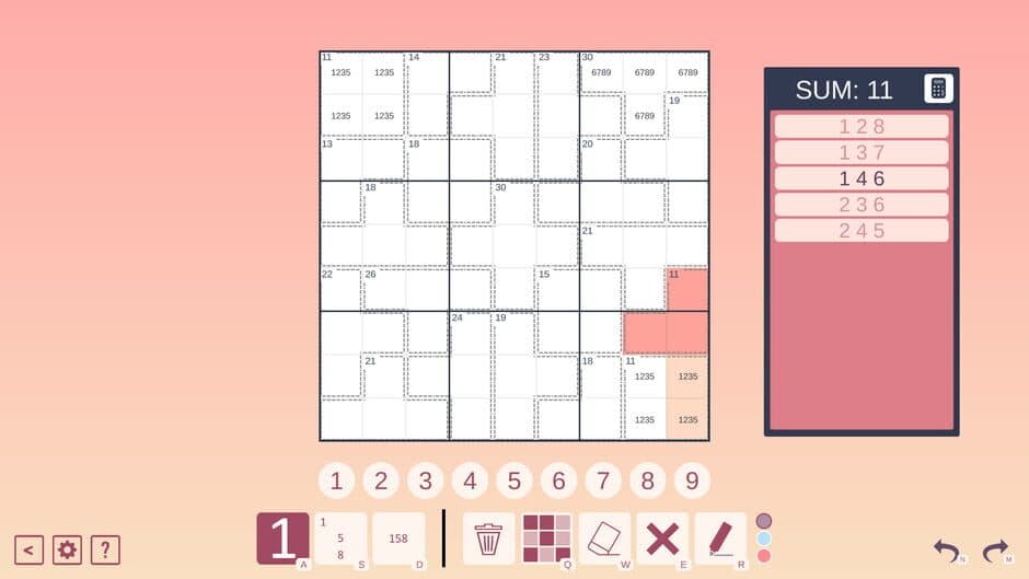 Killer Sudoku screenshot 2