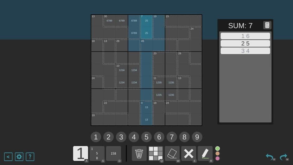 Killer Sudoku screenshot 4