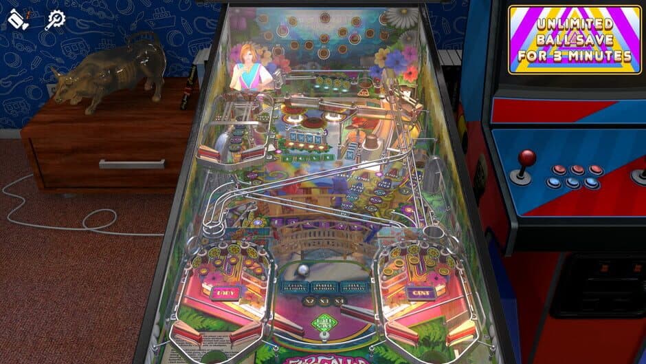 Zaccaria Pinball: Farfalla Deluxe Pinball Table screenshot 2