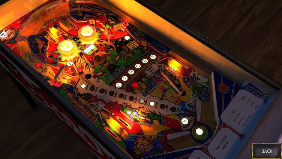 Zaccaria Pinball: Circus Table screenshot 2