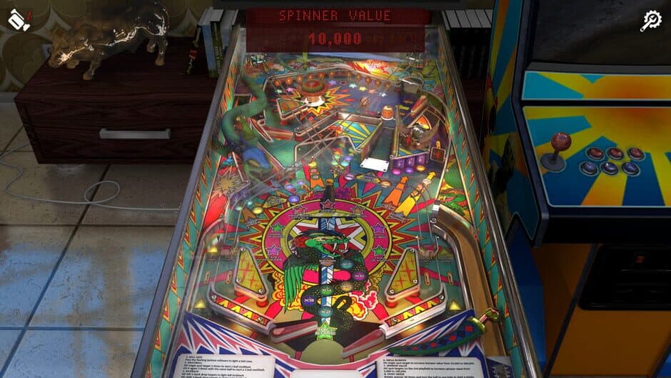 Zaccaria Pinball: Star God 2019 Table screenshot 3