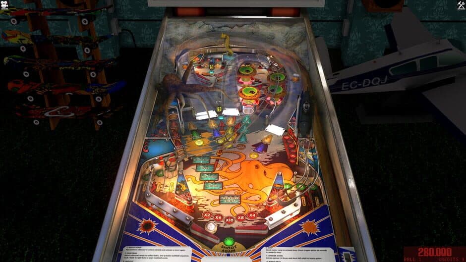 Zaccaria Pinball: Nautilus 2018 Table screenshot 1