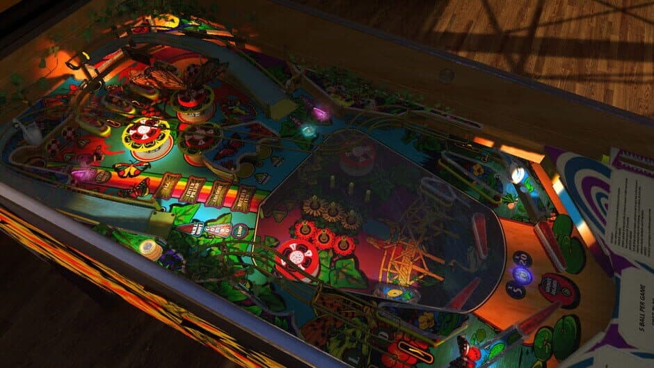 Zaccaria Pinball: Farfalla 2017 Table screenshot 4