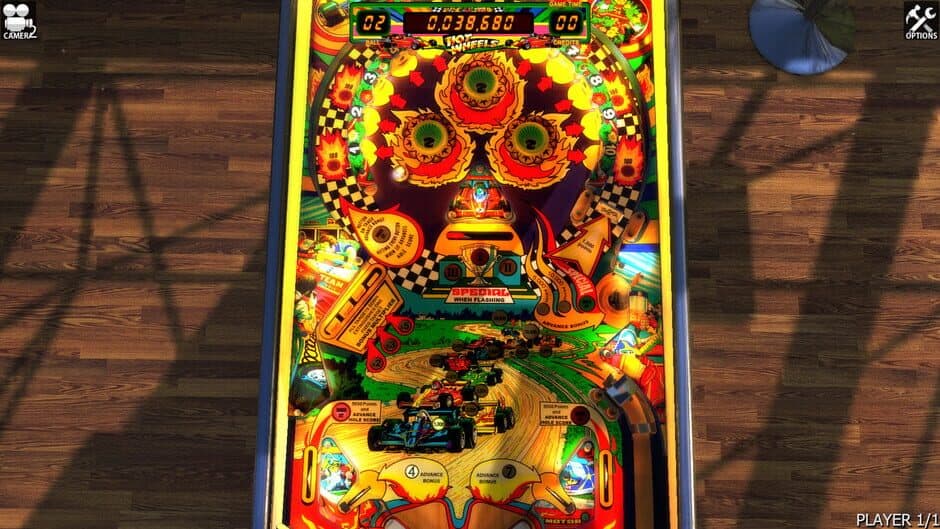 Zaccaria Pinball: Hot Wheels Table screenshot 2