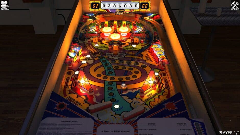 Zaccaria Pinball: Moon Flight Table screenshot 3