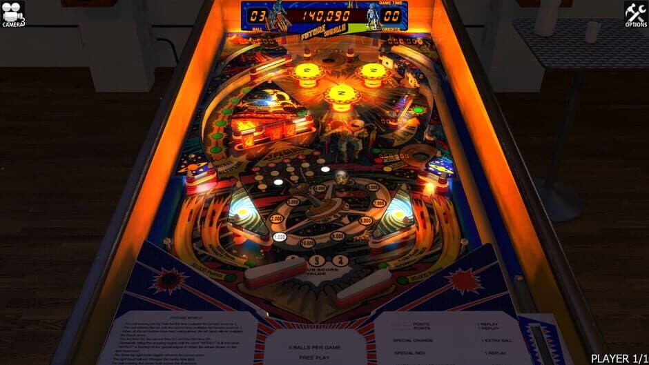 Zaccaria Pinball: Future World Table screenshot 4
