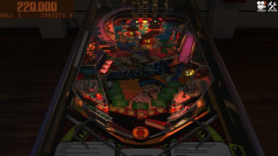 Zaccaria Pinball: Blackbelt 2018 Table screenshot 3