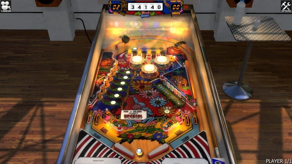 Zaccaria Pinball: Wood's Queen Table screenshot 1