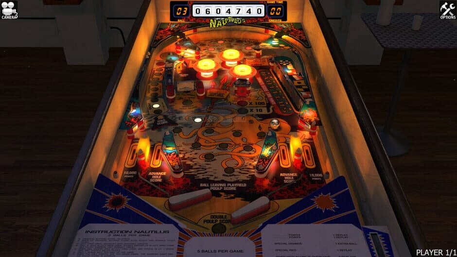 Zaccaria Pinball: Nautilus Table screenshot 3