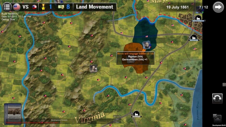 Wars Across the World: Bull Run 1861 screenshot 3