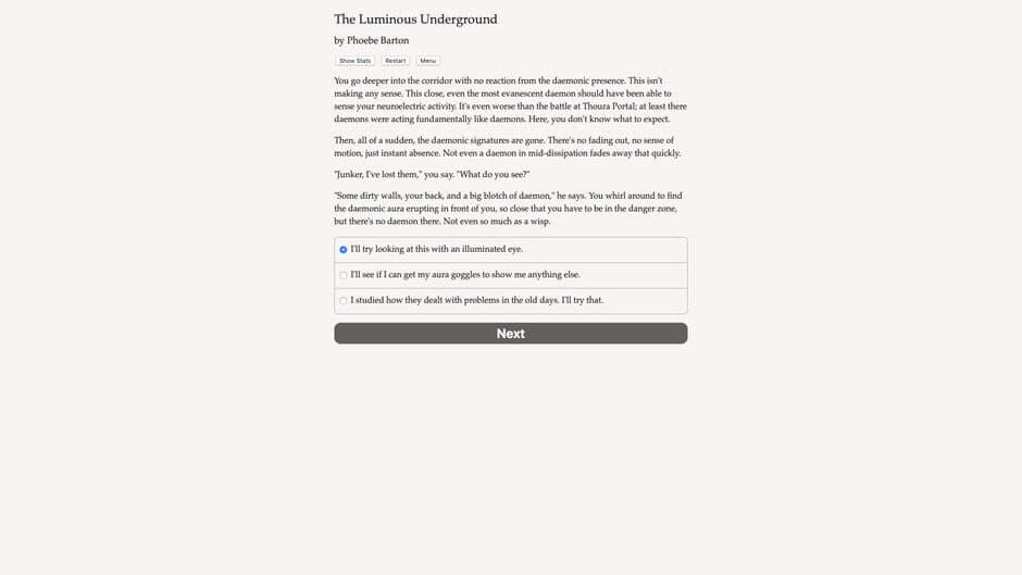 The Luminous Underground screenshot 2