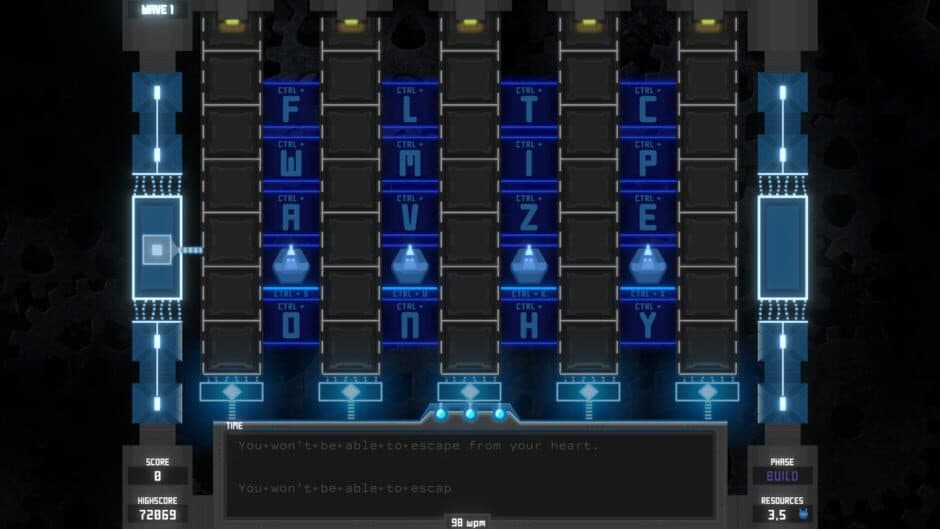 Tyfortress: Tactical Typing screenshot 3