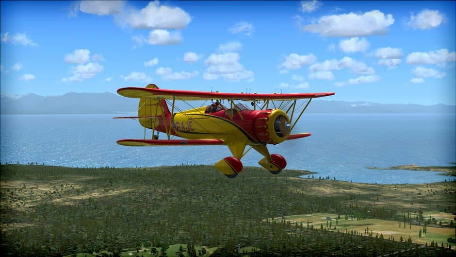 Microsoft Flight Simulator X: Steam Edition - WACO YMF5 screenshot 3