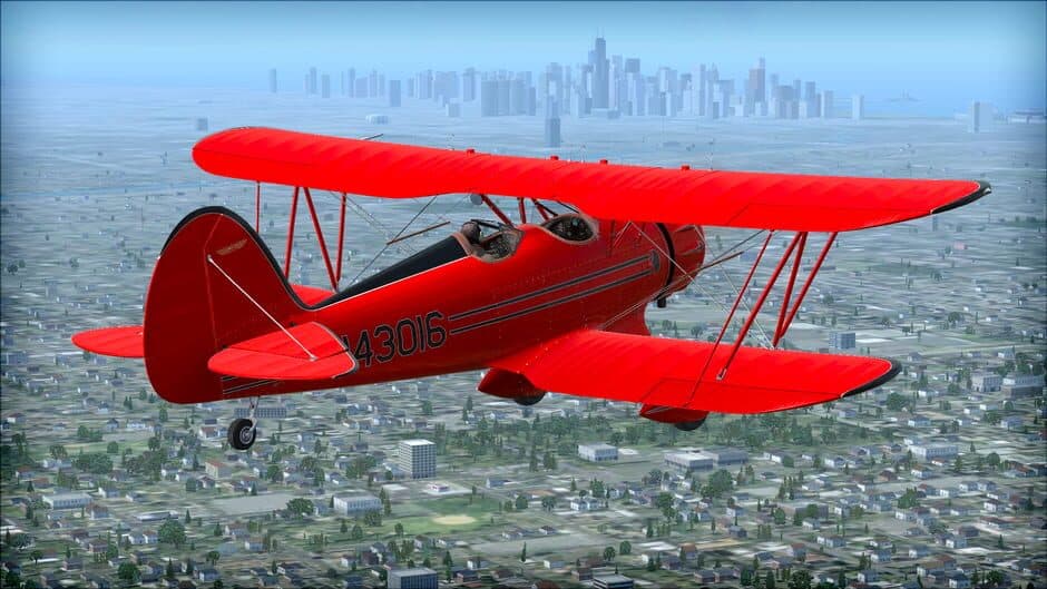 Microsoft Flight Simulator X: Steam Edition - WACO YMF5 screenshot 1
