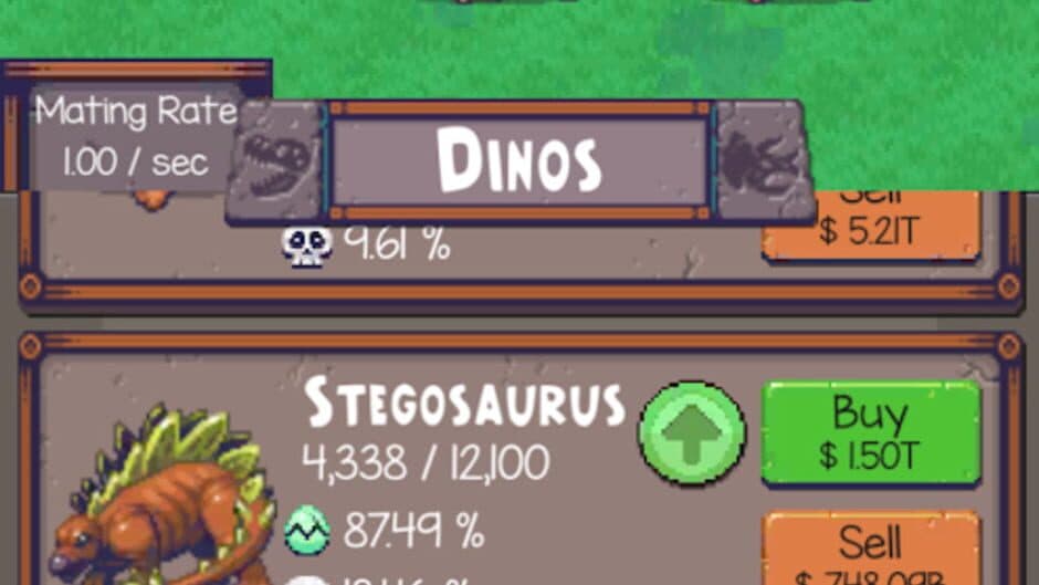 Idle Dino Zoo screenshot 2