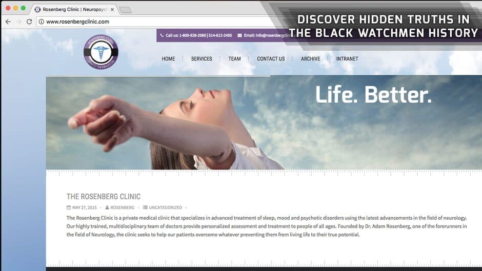 The Black Watchmen: Alone in the Dark Web screenshot 2