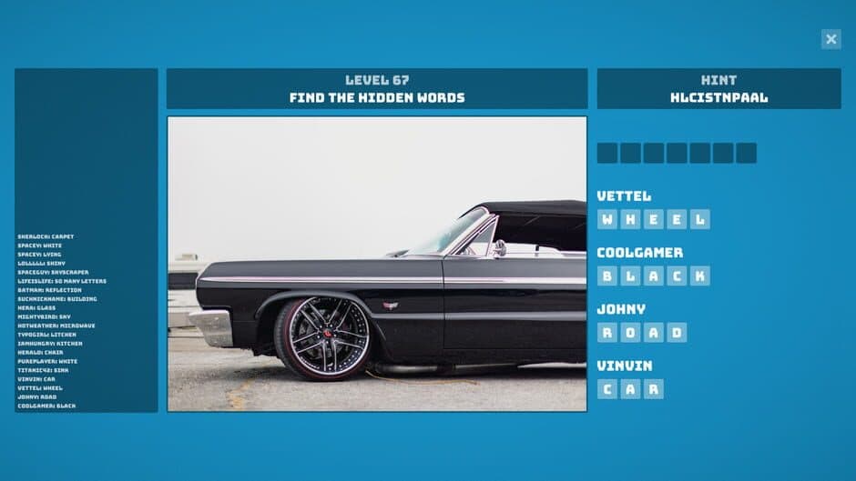 Hidden Words screenshot 2
