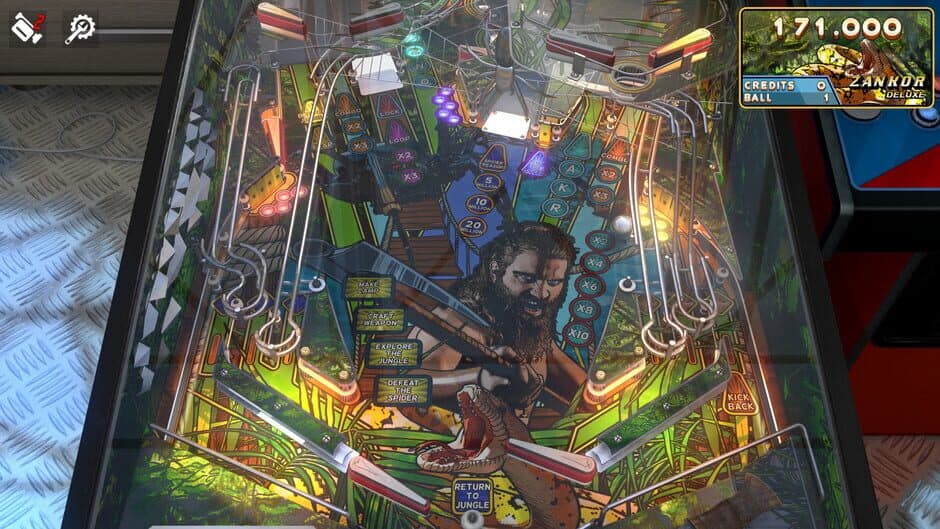 Zaccaria Pinball: Zankor Deluxe Pinball Table screenshot 3