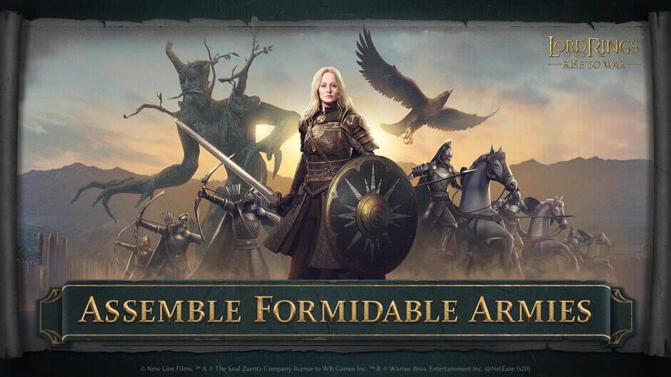 The Lord of the Rings: Rise to War screenshot 1