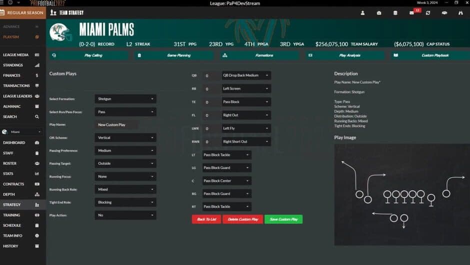 Draft Day Sports: Pro Football 2022 screenshot 1